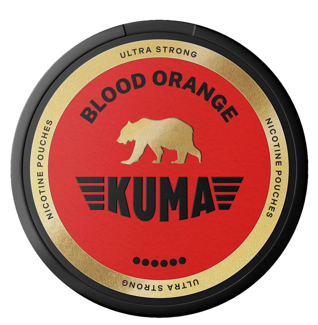 KUMA POUCHES Blood Orange sachets nicotine ultra strong 1 boite