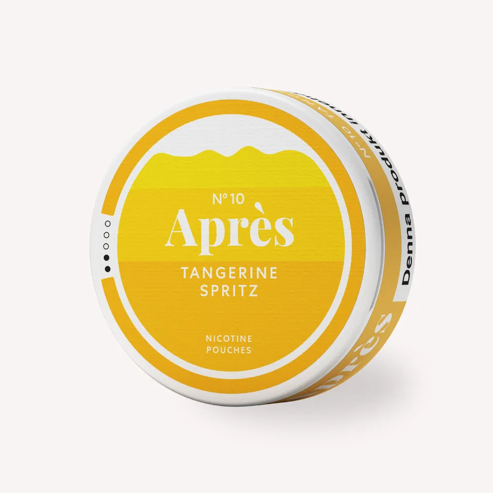 Après Tangerine Spritz sachets 1 boîte Normal 8 mg/g