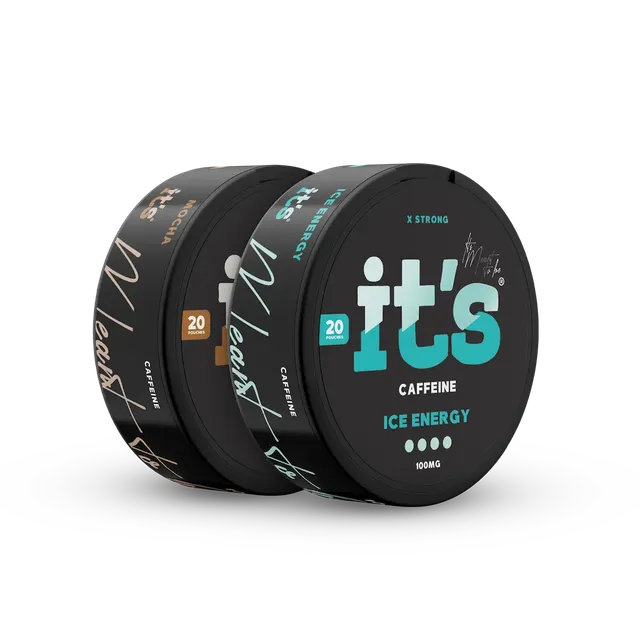 ITS Product Sample pouches caféine 50mg échantillon