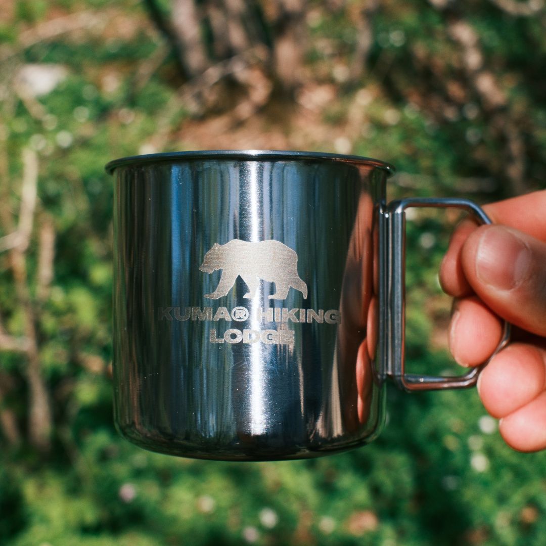 Kuma Hiking Coffee Cup inox 350 ml tasse outdoor