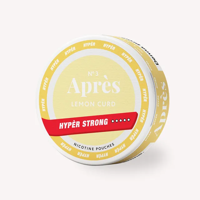 Après Hypèr Strong Lemon Curd pouches citron 20 mg boîte