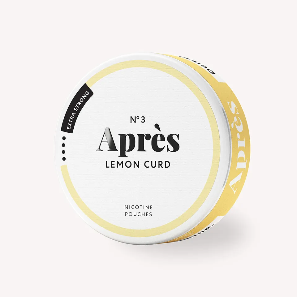Après Extra Strong Lemon Curd sachets 1 boîte 15 mg/g
