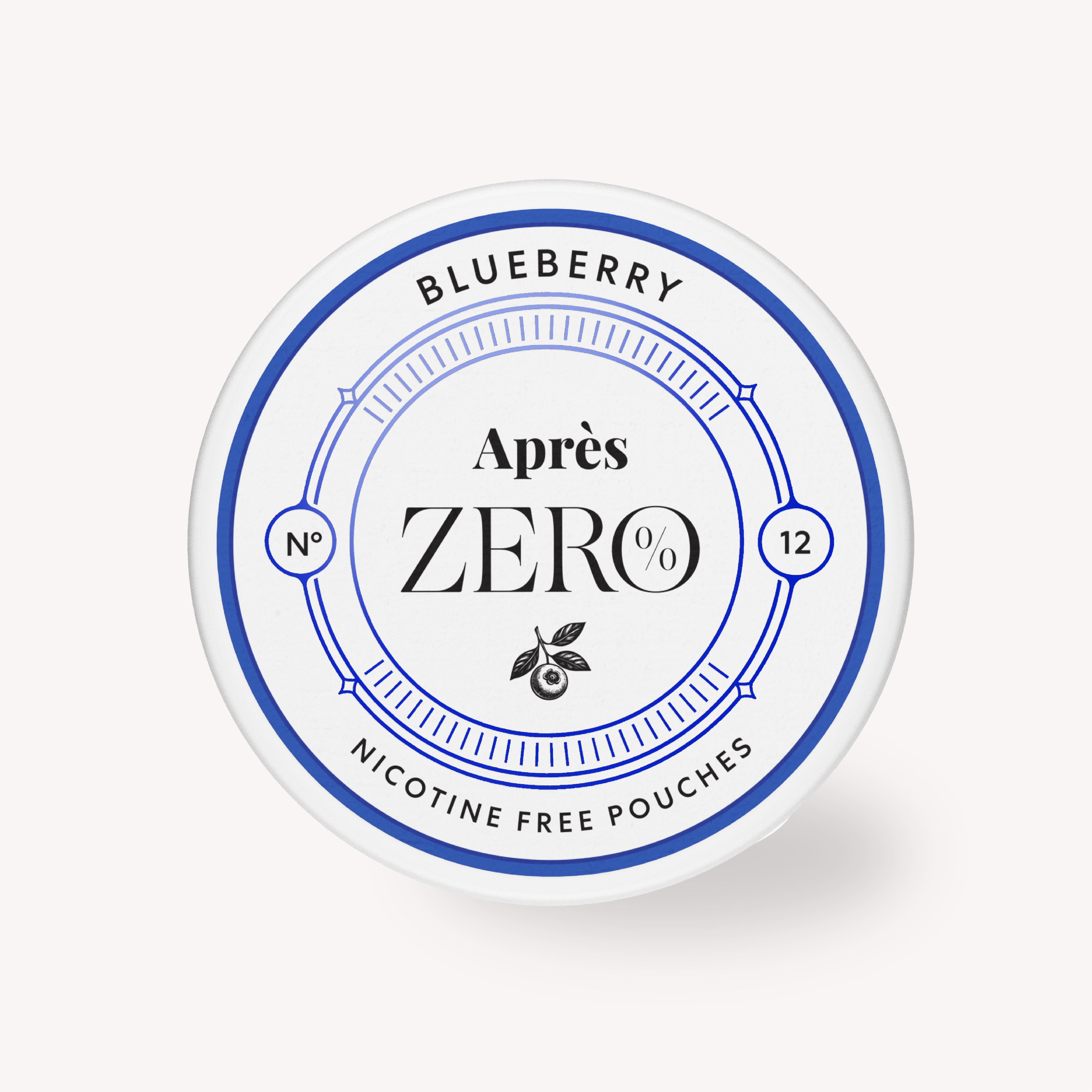 Après Zero Blueberry sachets myrtille 0mg sans nicotine sans tabac