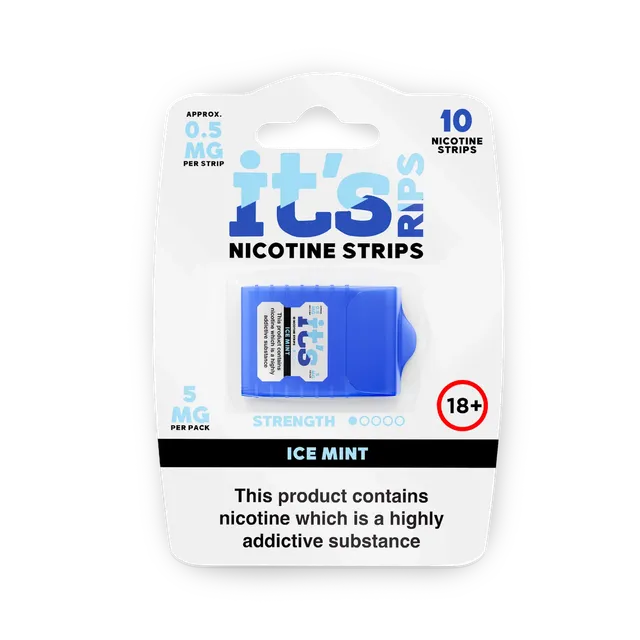 ITS Nicotine Strips strips nicotine Ice Mint 1mg