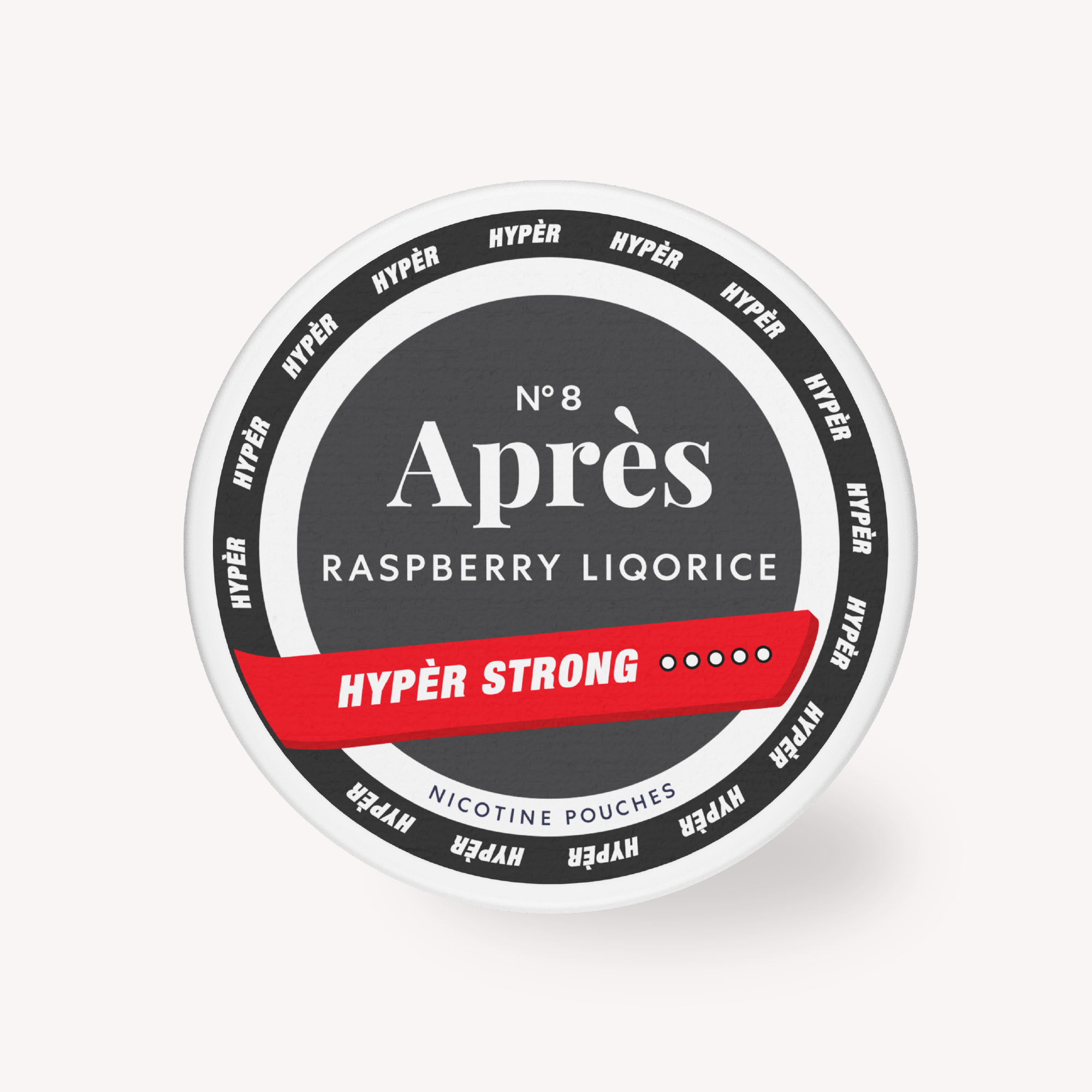 Après Hypèr Strong Raspberry Liquorice sachets framboise réglisse fort