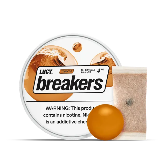 Lucy Breakers Tobacco Breakers pouches 4mg sans tabac