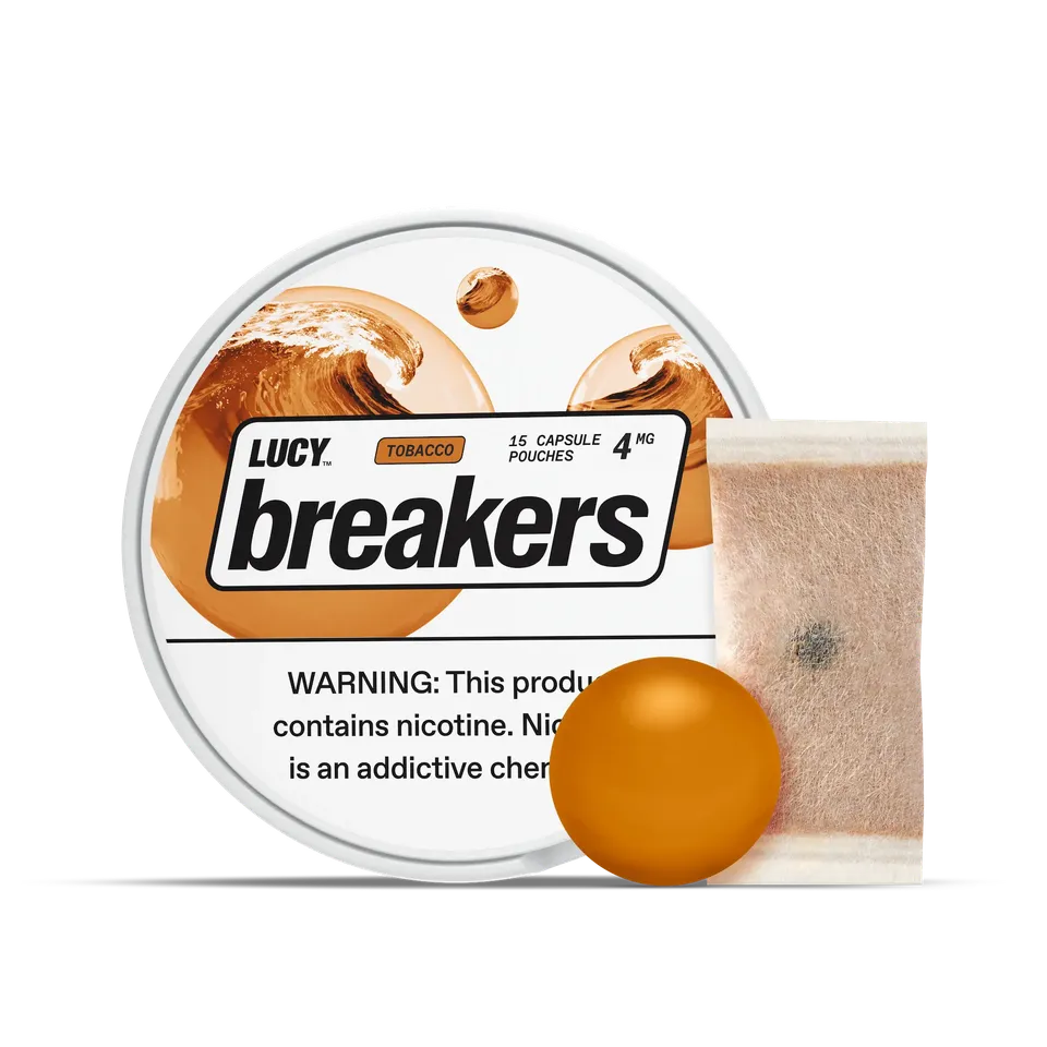 Lucy Breakers Tobacco Breakers pouches 4mg sans tabac