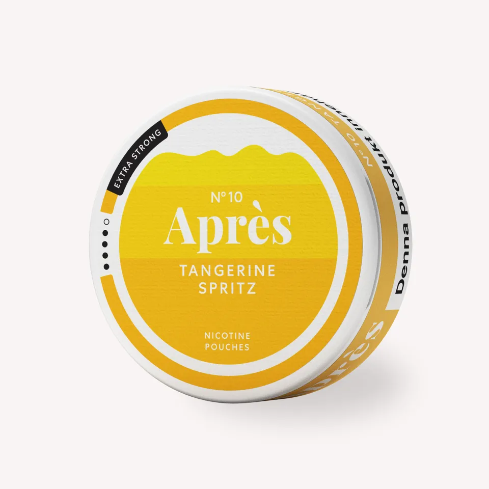 Après Extra Strong Tangerine Spritz pouches 15 mg/g