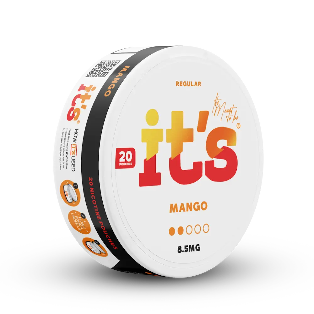 ITS Nicotine Pouches Mango sachets nicotine mangue 12mg