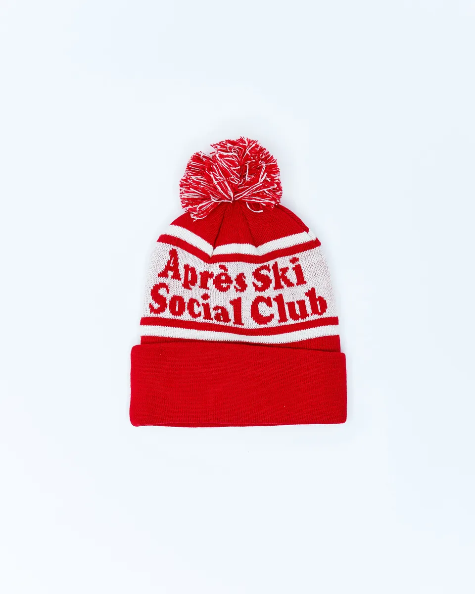 Après Ski Pom Pom Beanie bonnet édition limitée