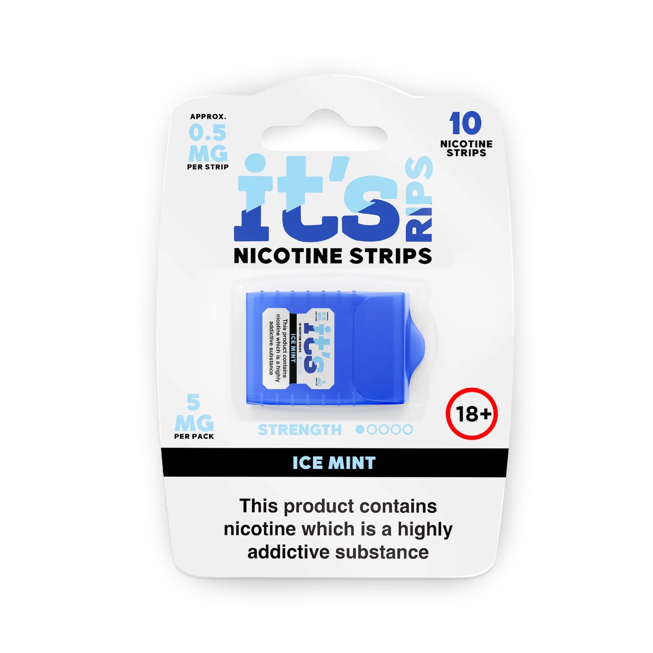 ITS Nicotine Strips strips nicotine Ice Mint 1mg