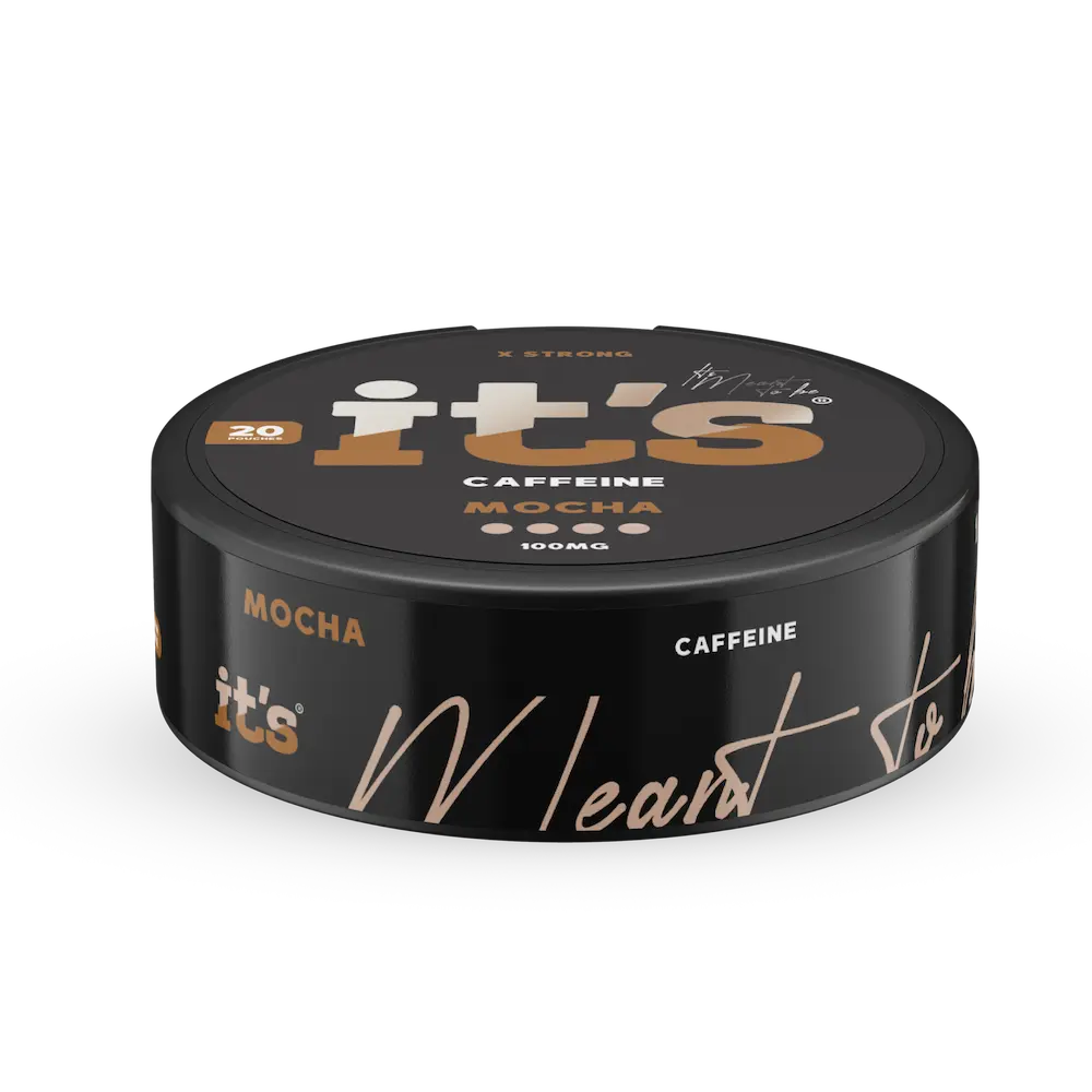 ITS Caffeine Pouches Mocha sachets caféine 50mg