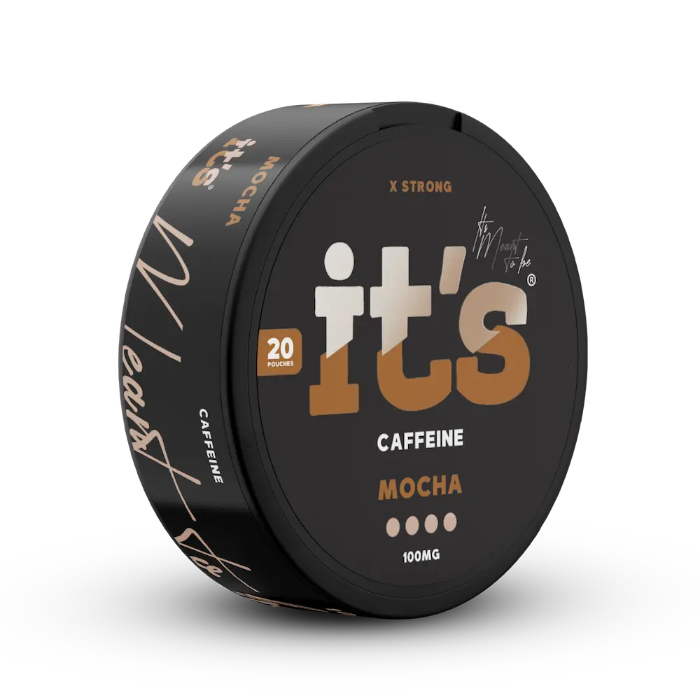 ITS Caffeine Pouches Mocha sachets caféine 50mg